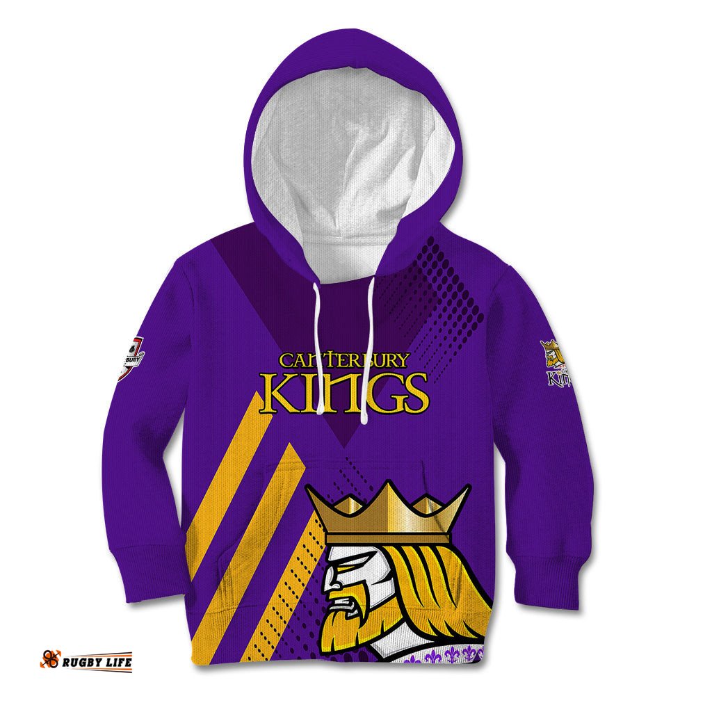 New Zealand Canterbury Cricket Kid Hoodie Be Proud Kings