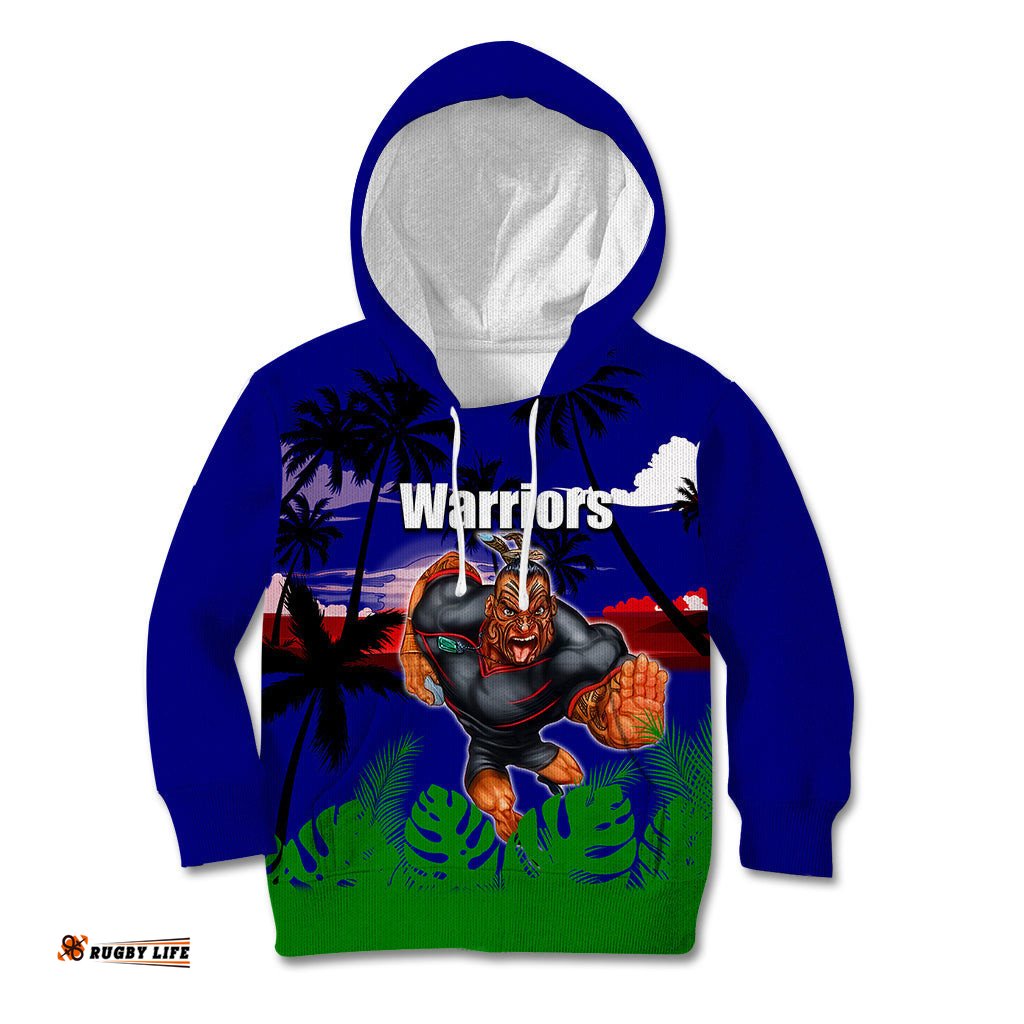 NRL Warriors Kid Hoodie Summer Vibe Style