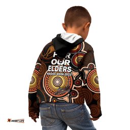 NAIDOC Week Kid Hoodie Indigenous Tribal Ver.01