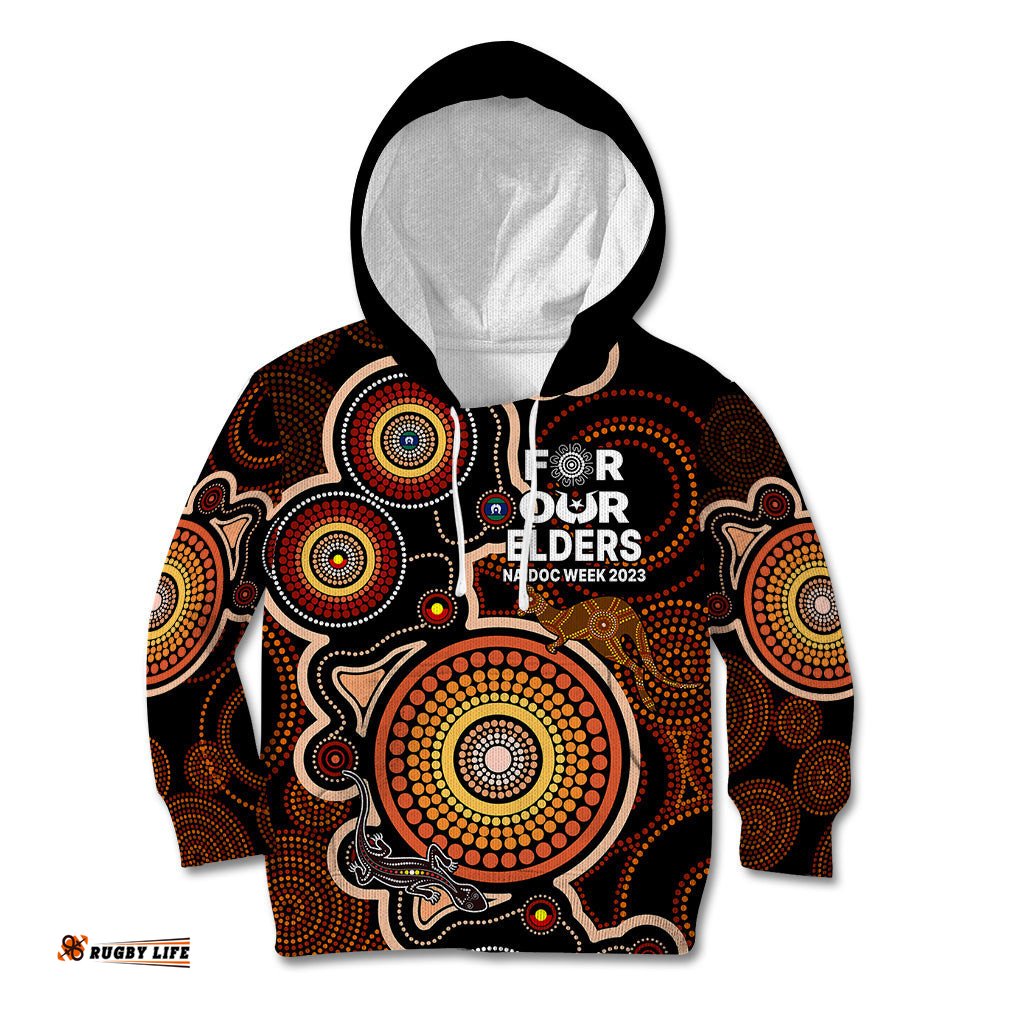 NAIDOC Week Kid Hoodie Indigenous Tribal Ver.01
