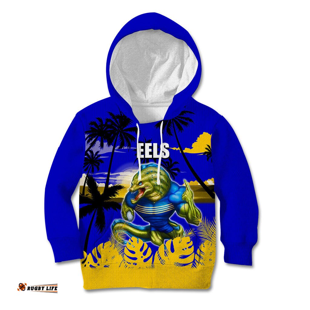 NRL Eels Kid Hoodie Summer Vibe Style