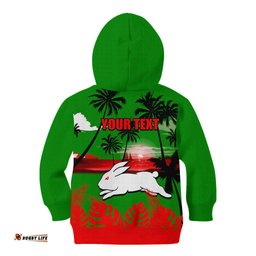NRL Rabbitohs Kid Hoodie Summer Vibe Style