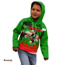 NRL Rabbitohs Kid Hoodie Summer Vibe Style
