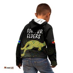 NAIDOC Week Kid Hoodie Australia Soccer Matildas For Our Elders