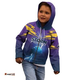 Storm Premiers Custom Kid Hoodie Thunder Catcher