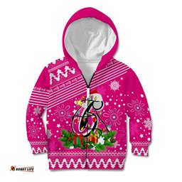 Custom Sixers BBL Kid Hoodie Christmas Vibe