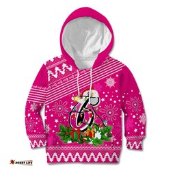 Custom Sixers BBL Kid Hoodie Christmas Vibe