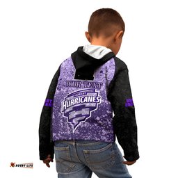 Hobart Hurricanes Custom Kid Hoodie BBL Cricket Team 2024