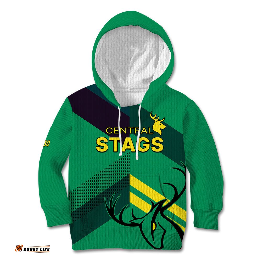 New Zealand Central Districts Cricket Kid Hoodie Central Stags Simple Style