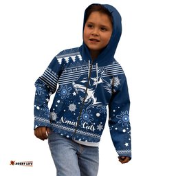 Custom Geelong Cats Football Kid Hoodie Christmas Vibe