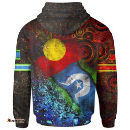 Kid Zip Up Hoodie Always Was, Always Will Be NAIDOC Week For Kid