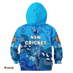 New South Wales Cricket Hoodie KID NSW Aboriginal Art