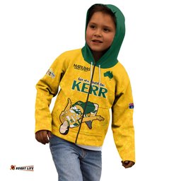 Custom Sam Kerr Matildas Kid Hoodie Australia Soccer Go World Cup