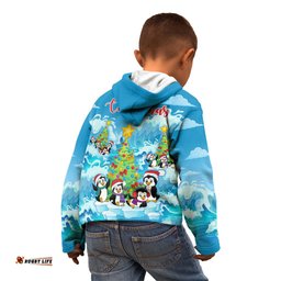 Its Penguin ing To Look A Lot Like Christmas Kid Hoodie