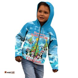 Its Penguin ing To Look A Lot Like Christmas Kid Hoodie