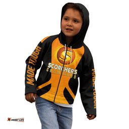 Custom Scorchers Cricket Champions Kid Hoodie Made Tough