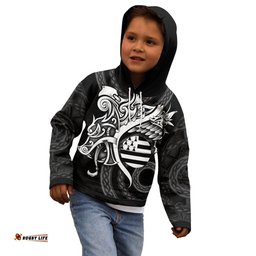 Kid Brittany Celtic Hoodie Fury Dragon Celt