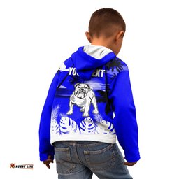 NRL Bulldogs Kid Hoodie Summer Vibe Style