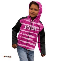 Custom Sixers Cricket Kid Hoodie LIKEASIXER Special Ver