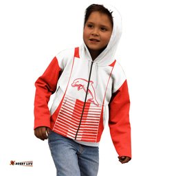 Dolphins Rugby Kid Hoodie Sporty Simple Style
