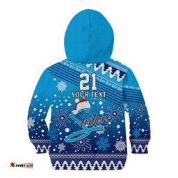 Custom Strikers BBL Kid Hoodie Christmas Vibe