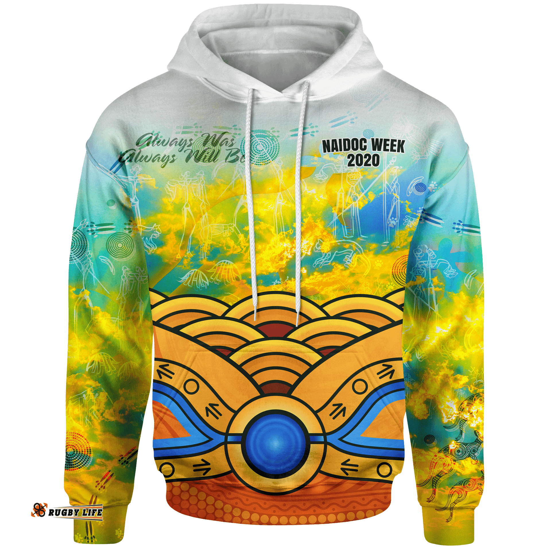 Aboriginal Kid Hoodie, Australia Kangaroo NAIDOC Week For Kid