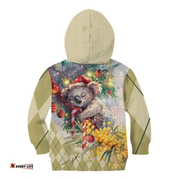 Have A Koala ty Christmas in July Kid Hoodie