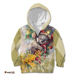 Have A Koala ty Christmas in July Kid Hoodie