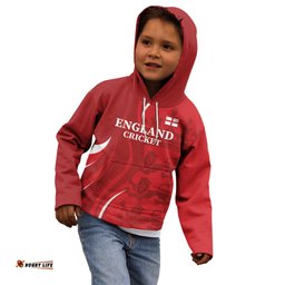 Custom England Cricket Kid Hoodie 2024 World Cup Go Champions