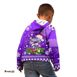 Custom Hurricanes BBL Kid Hoodie Christmas Vibe