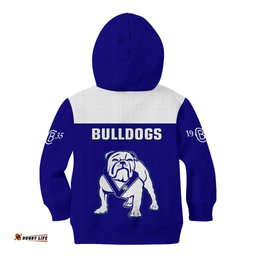 Bulldogs Rugby Kid Hoodie Canterbury Bankstown Go Dogs