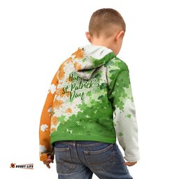Kid Ireland Celtic Hoodie Happy Saint Patrick s Day