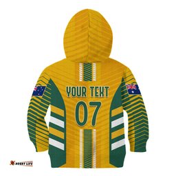 Custom Australia Matildas Kid Hoodie Sam Kerr Legend
