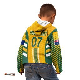 Custom Australia Matildas Kid Hoodie Sam Kerr Legend