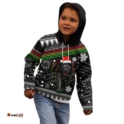 Custom Panthers Rugby Kid Hoodie Go The Mighty Panthers Christmas Vibe Unique