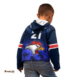 Custom Rosster Easts To Win Kid Hoodie Sydney Rugby est 1908 Boomerang Indeginous