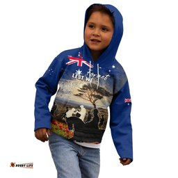 Australia ANZAC Day Kid Hoodie The Lonesome Pine