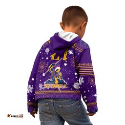 Custom Storm Rugby Kid Hoodie Chirstmas Vibe