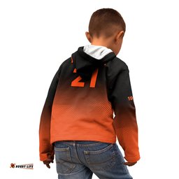 Custom Text And Number New Zealand Northern Districts Cricket Kid Hoodie The Bave Simple Style