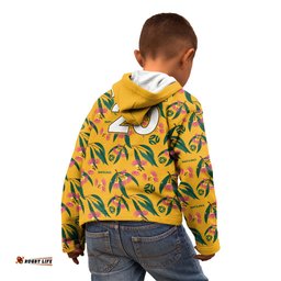 Custom Aussie Matildas Kid Hoodie Football Australia Silver Princess Unique