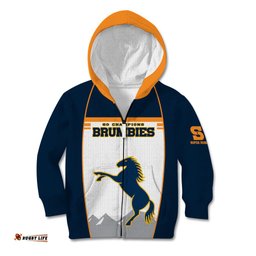 Brumbies Super Rugby Kid Hoodie Brumbies Go Champions