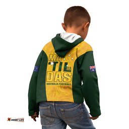 Australia Soccer Kid Hoodie Cooney Cross Matildas Gold Version
