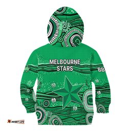 Australia Stars Cricket Kid Hoodie Indigenous