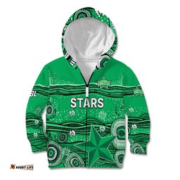 Australia Stars Cricket Kid Hoodie Indigenous