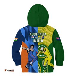 Australia And India Cricket Kid Hoodie World Cup Final Together