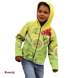 Custom Australia Cricket ANZAC Kid Hoodie The Military Soldiers with Aboriginal Style