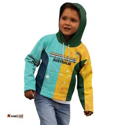 Custom Pride Month Matildas Kid Hoodie Australia Til Its Done Mixed Color