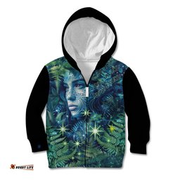 New Zealand Matariki Tupuanuku Kid Hoodie Te W o te Hauhake