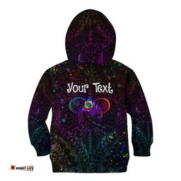 I See Your True Colors Personalised Kid Hoodie Autism Awareness