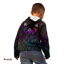 I See Your True Colors Personalised Kid Hoodie Autism Awareness